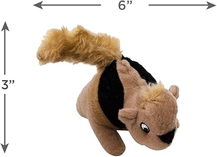 Plush Squirrel Hide and Seek Dog Toy - Interactive Squeaky Toy for Birthday Fun, Mental Stimulation, and Boredom Relief