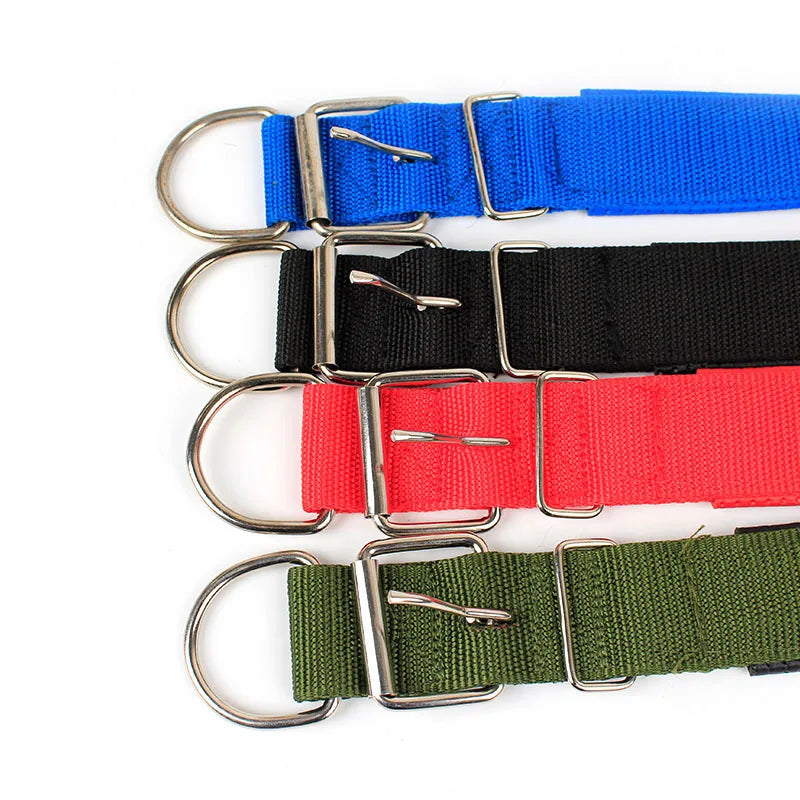 Durable Nylon Dog Collars for All Breeds - Perfect for Small, Medium, and Large Dogs!
