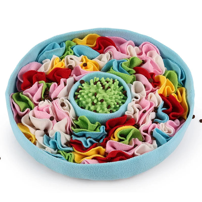 Interactive Snuffle Mat for Dogs - Adjustable Digging Toy for Engaging Sniffing Fun!