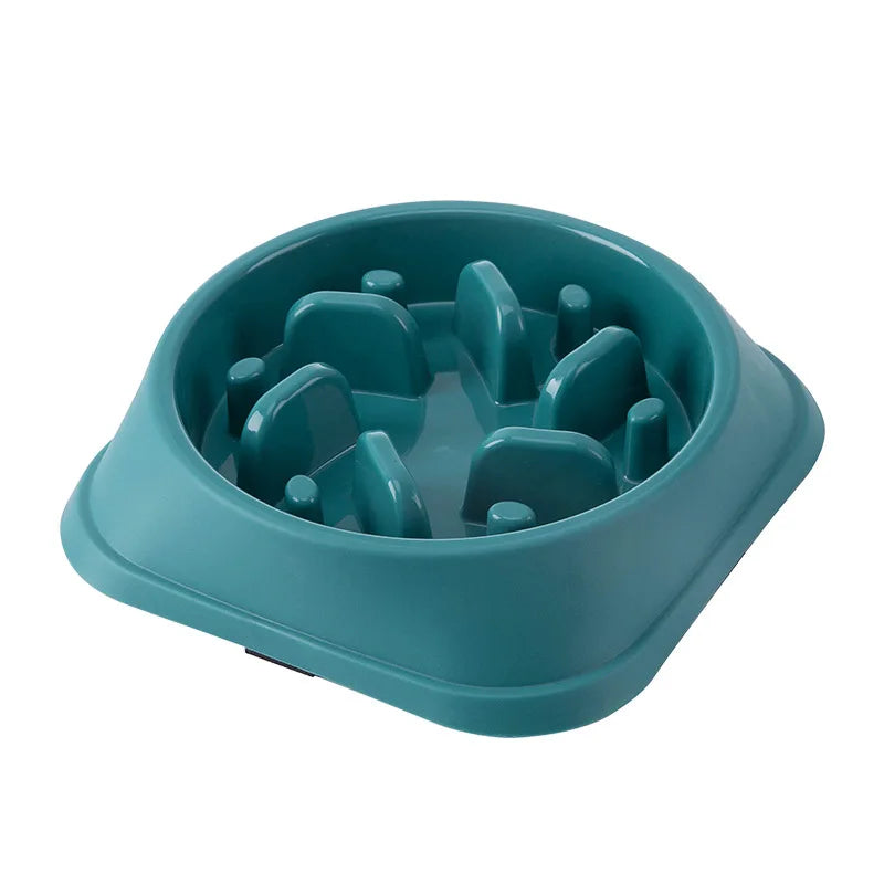 Slow Feed Bowls for Dogs - Anti-Choking, Thickened, Non-Slip Design in Various Colours and Shapes for Healthy Eating