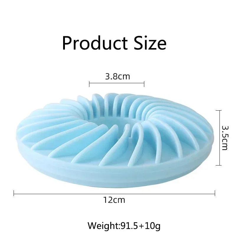 Soft Round TPR Dog Toy - Slow Feeder & Teether for Puppies - Fun Puzzle Entertainment!