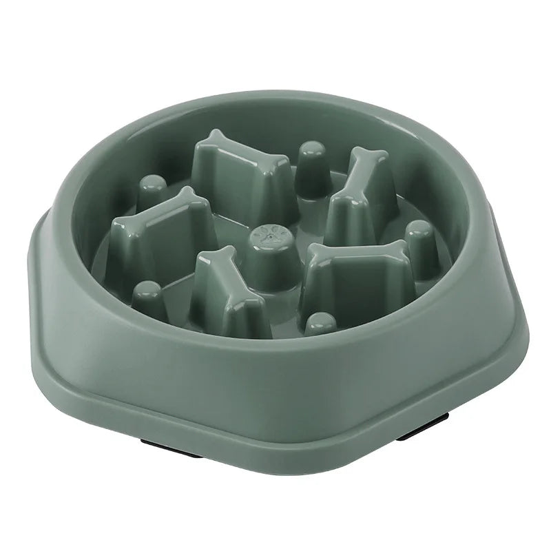 Slow Feed Bowls for Dogs - Anti-Choking, Thickened, Non-Slip Design in Various Colours and Shapes for Healthy Eating