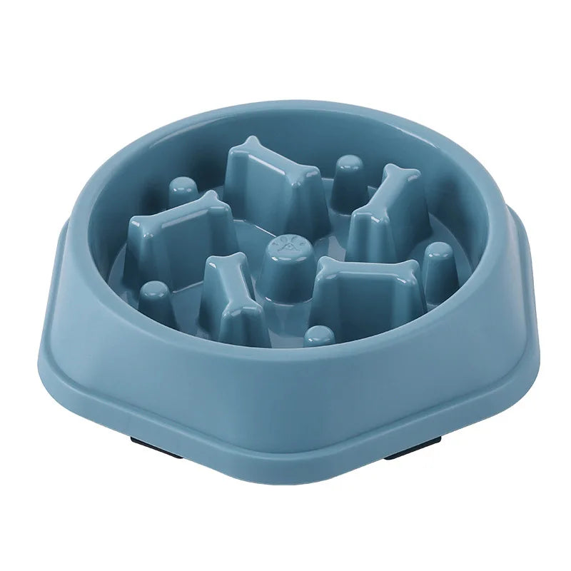 Slow Feed Bowls for Dogs - Anti-Choking, Thickened, Non-Slip Design in Various Colours and Shapes for Healthy Eating