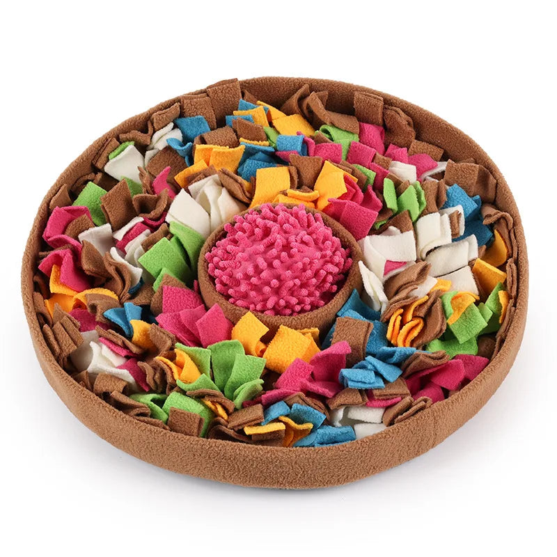 Interactive Snuffle Mat for Dogs - Adjustable Digging Toy for Engaging Sniffing Fun!