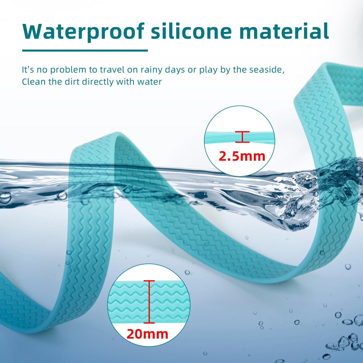 Durable Waterproof PVC Dog Leash - 1.8M, 3M, 5M, 10M Options for Large & Medium Dogs - Easy to Clean with Wave Texture for Training & Running