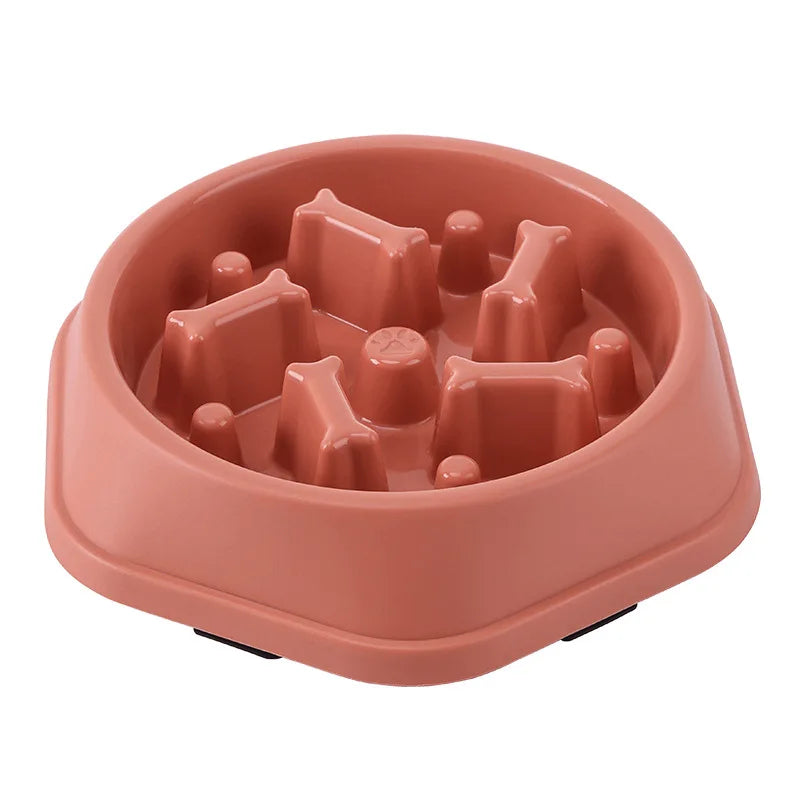 Slow Feed Bowls for Dogs - Anti-Choking, Thickened, Non-Slip Design in Various Colours and Shapes for Healthy Eating