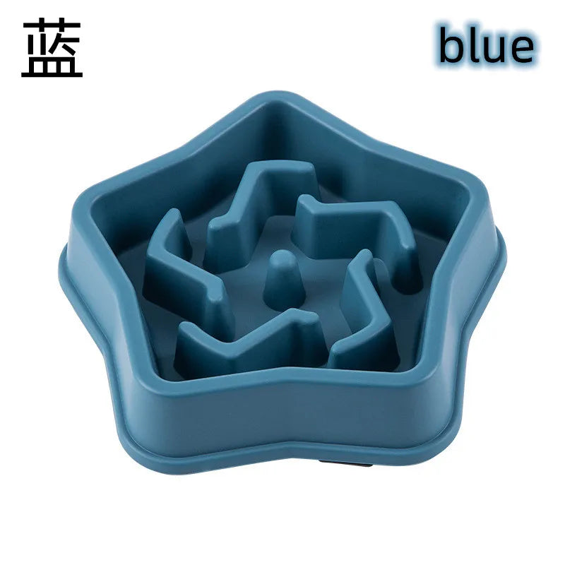 Slow Feed Bowls for Dogs - Anti-Choking, Thickened, Non-Slip Design in Various Colours and Shapes for Healthy Eating