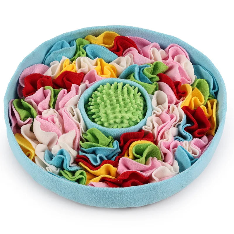 Interactive Snuffle Mat for Dogs - Adjustable Digging Toy for Engaging Sniffing Fun!