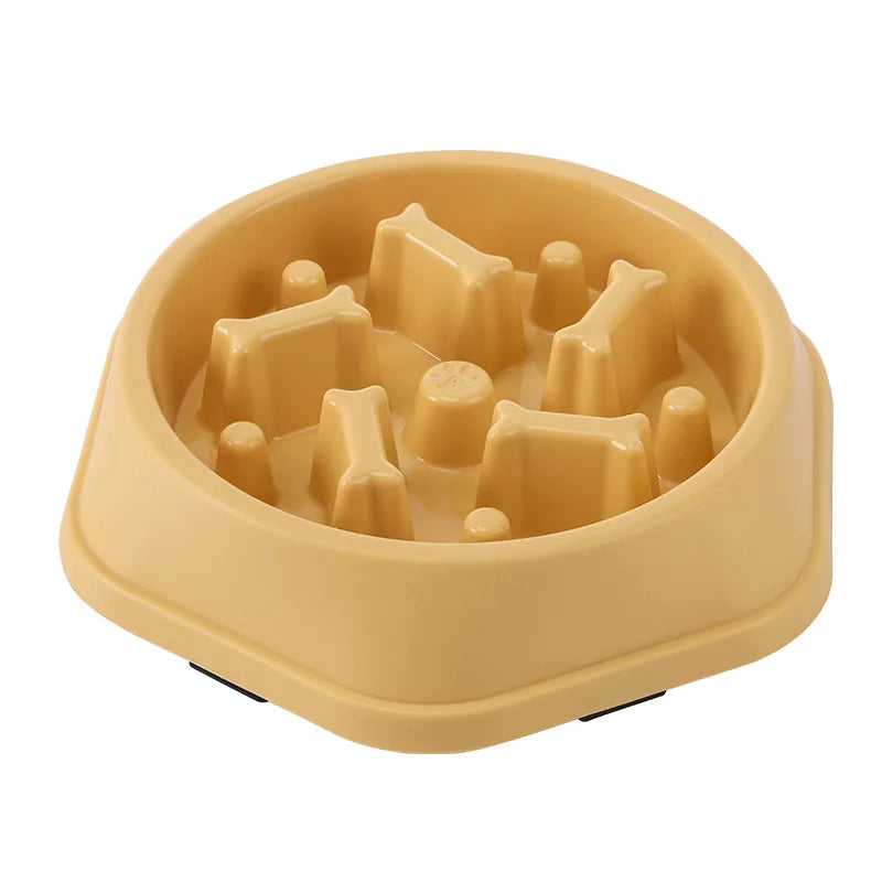 Slow Feed Bowls for Dogs - Anti-Choking, Thickened, Non-Slip Design in Various Colours and Shapes for Healthy Eating