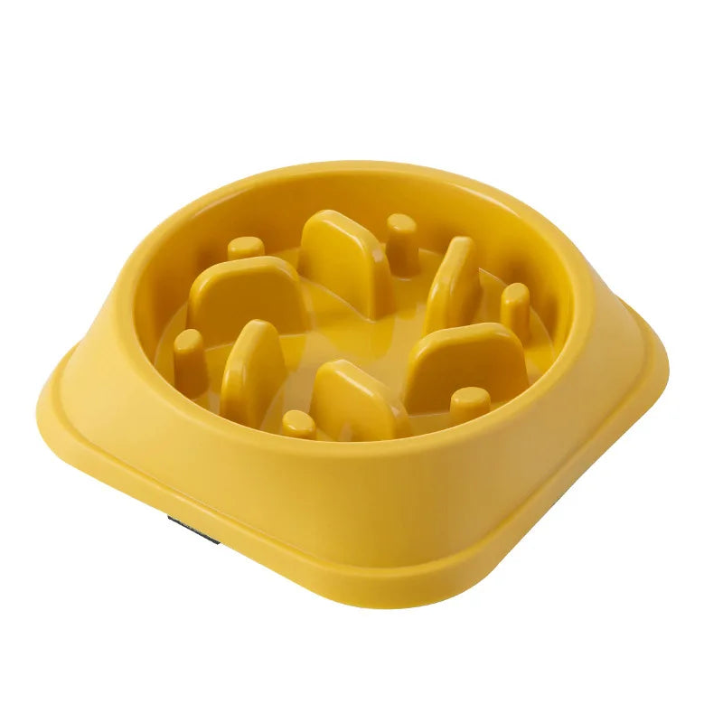 Slow Feed Bowls for Dogs - Anti-Choking, Thickened, Non-Slip Design in Various Colours and Shapes for Healthy Eating