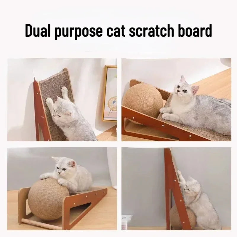 Detachable Cat Scratching Post - Essential Scratcher Board for Kittens & Cats, Perfect Claw Grinding & Climbing Toy!