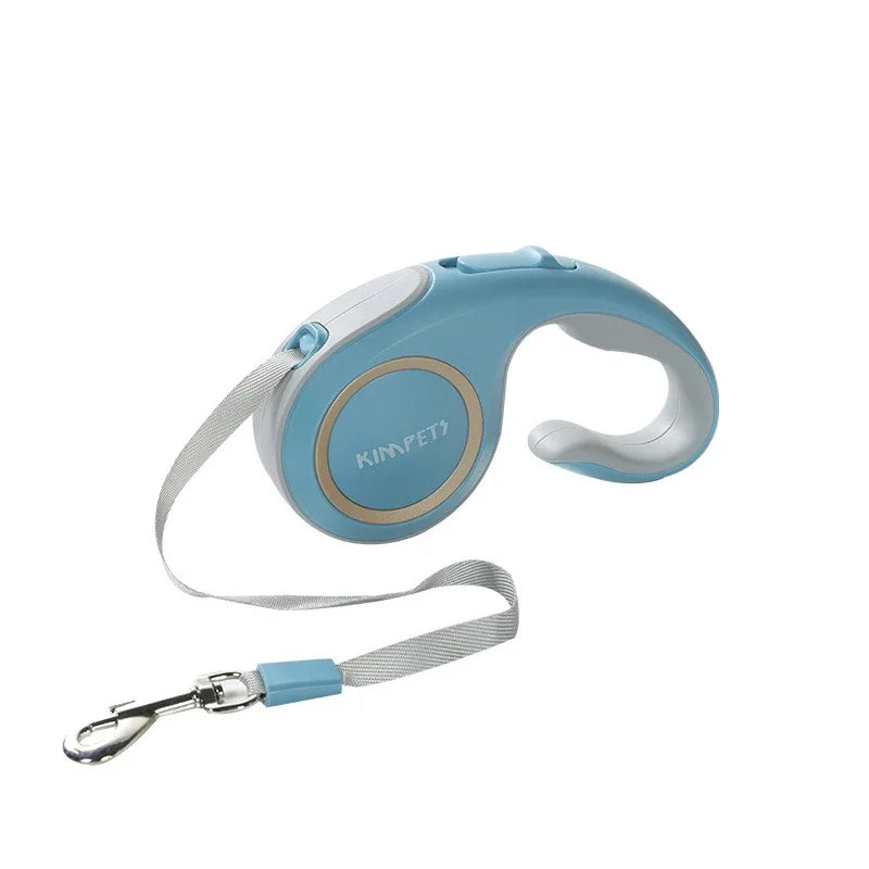 Durable 5M Retractable Dog Lead - Automatic Extending Lead for Small to Medium Pets