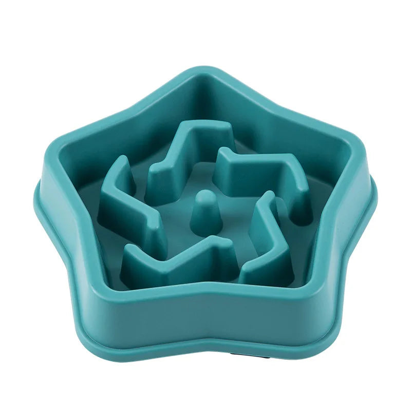 Slow Feed Bowls for Dogs - Anti-Choking, Thickened, Non-Slip Design in Various Colours and Shapes for Healthy Eating