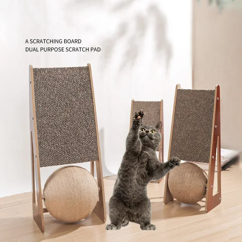 Detachable Cat Scratching Post - Essential Scratcher Board for Kittens & Cats, Perfect Claw Grinding & Climbing Toy!