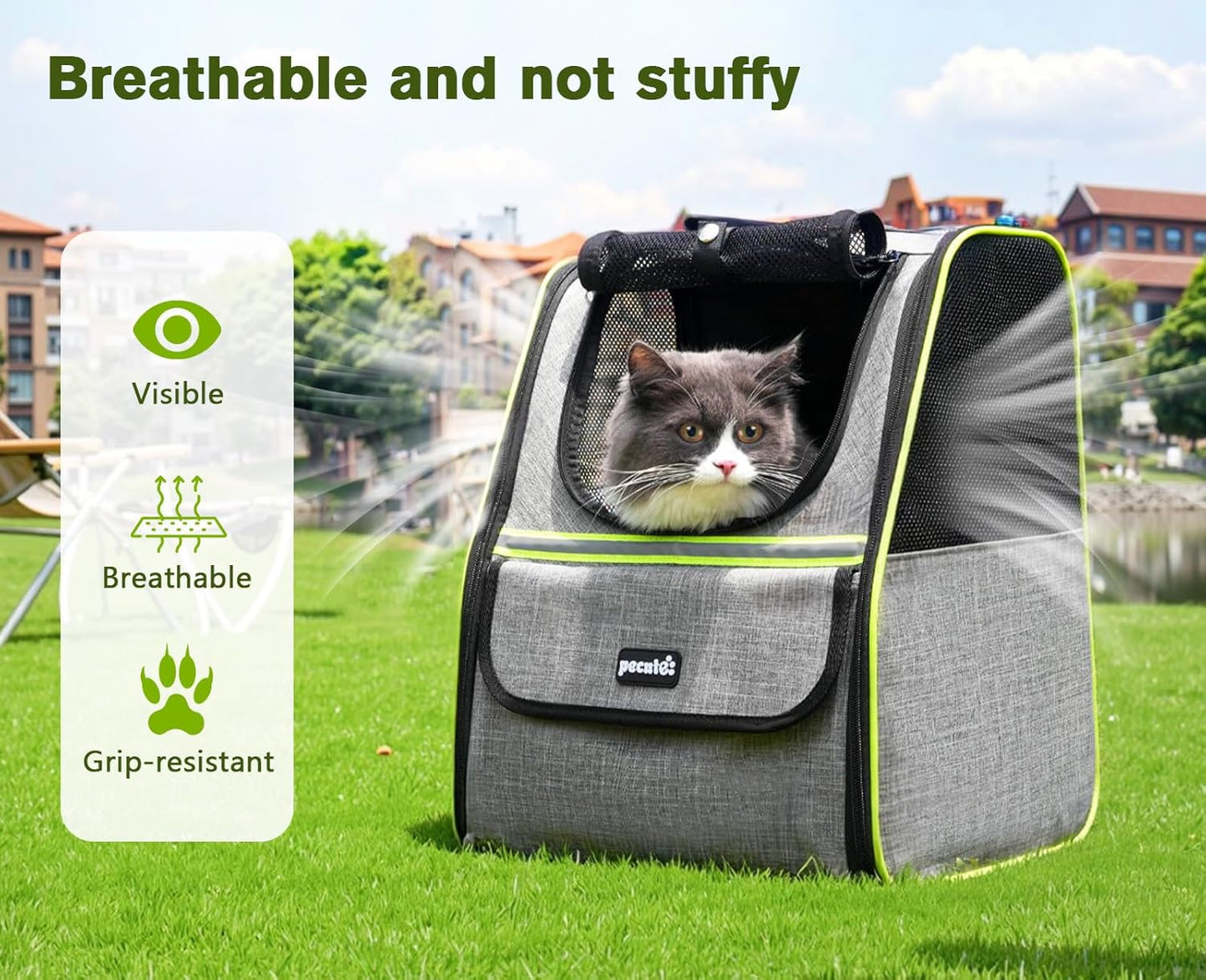 Ultimate Pet Backpack Carrier for Cats & Small Dogs - Perfect for Travel, Hiking, and Outdoor Adventures!