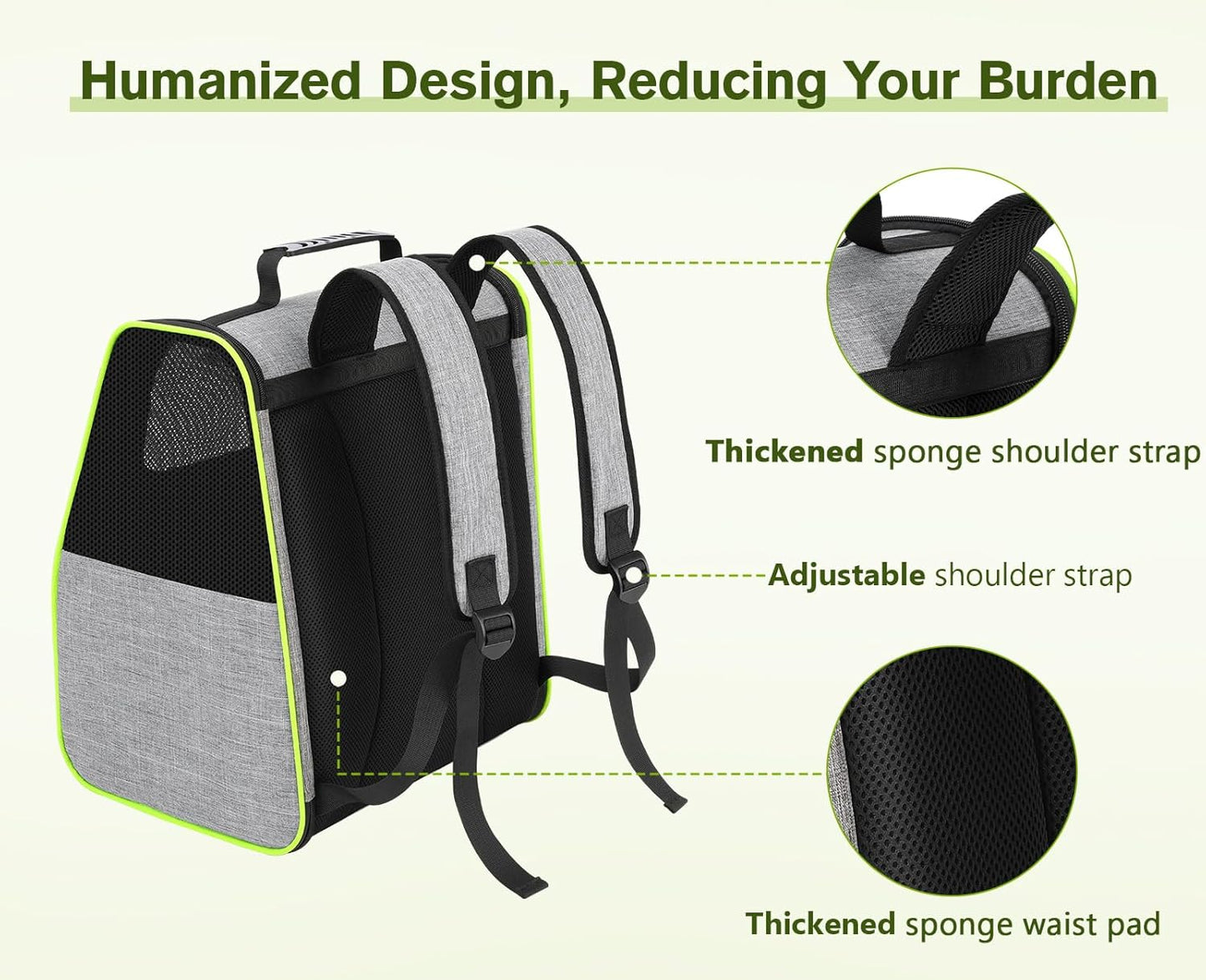 Ultimate Pet Backpack Carrier for Cats & Small Dogs - Perfect for Travel, Hiking, and Outdoor Adventures!