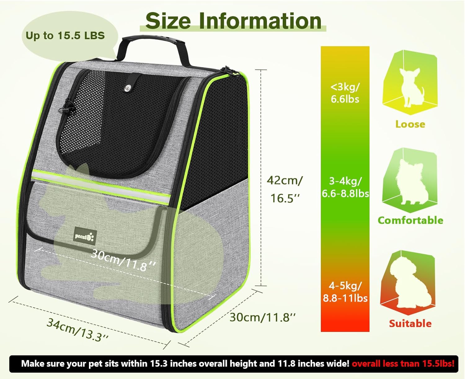 Ultimate Pet Backpack Carrier for Cats & Small Dogs - Perfect for Travel, Hiking, and Outdoor Adventures!