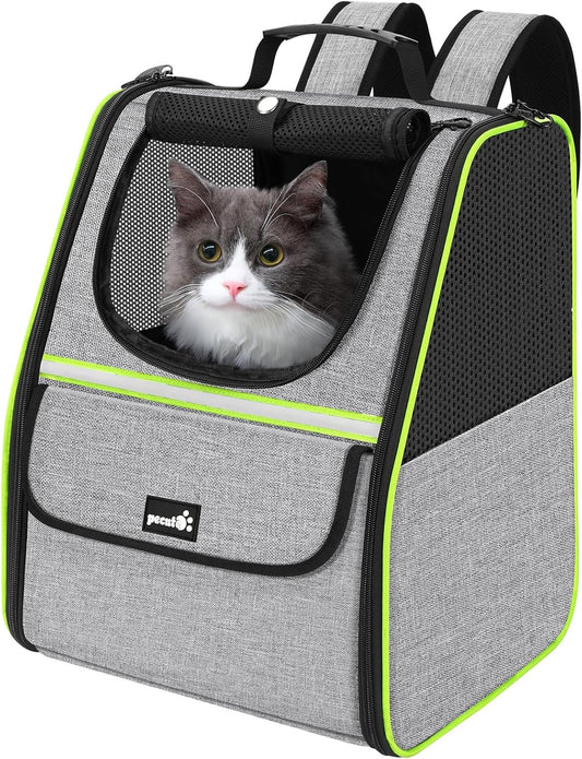 Ultimate Pet Backpack Carrier for Cats & Small Dogs - Perfect for Travel, Hiking, and Outdoor Adventures!