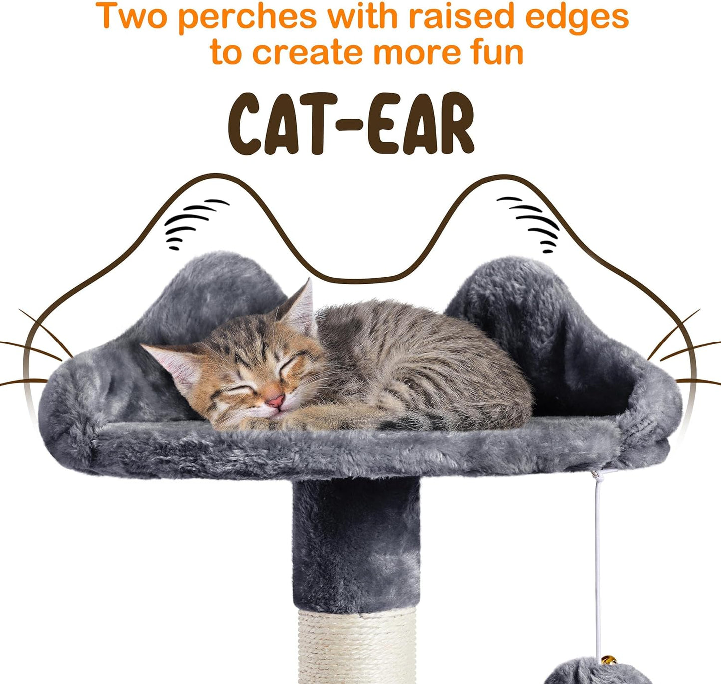 Ultimate 177Cm Cat Tree for Indoor Cats - Spacious Tower with House, Scratching Posts, Condo, Perch, Basket & Hammock