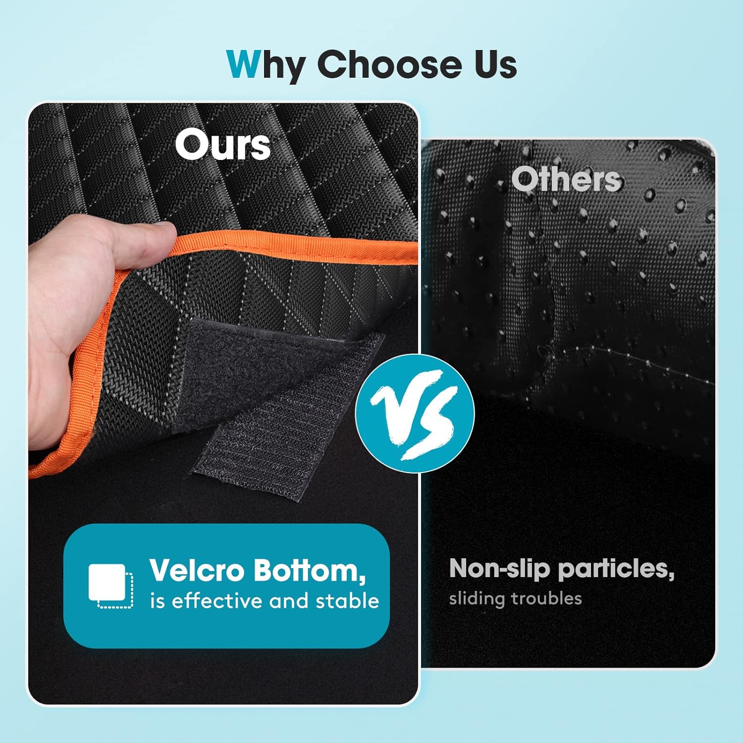 Ultimate Car Boot Protector for Dogs - Non-Slip, Scratchproof & Dirt Resistant Liner with Side & Bumper Protection - Adjustable Straps for SUVs, Trucks & Cars