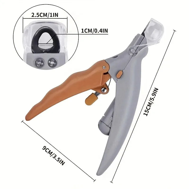 Brighten Up Your Pet's Grooming Experience with Our LED Nail Clipper - Ideal for Cats & Dogs! 