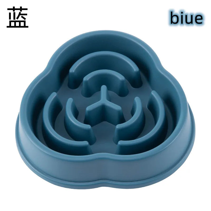Slow Feed Bowls for Dogs - Anti-Choking, Thickened, Non-Slip Design in Various Colours and Shapes for Healthy Eating