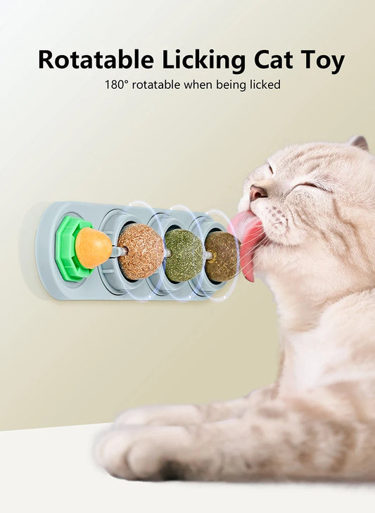 Silvervine Catnip Balls - Edible Dental Treats for Healthy Chewing & Extra Energy!